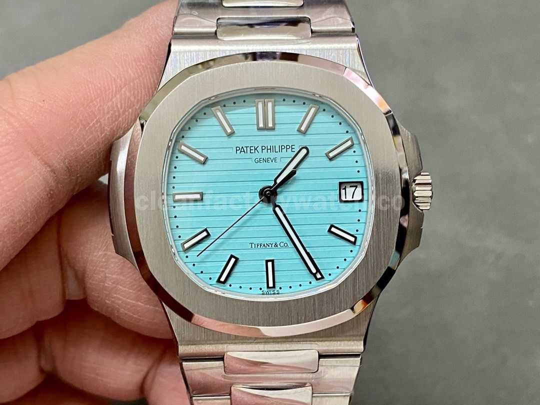 3K Factory Patek Philippe Nautilus 40mm 5711 1A 018 Tiffany Blue Dial (6)