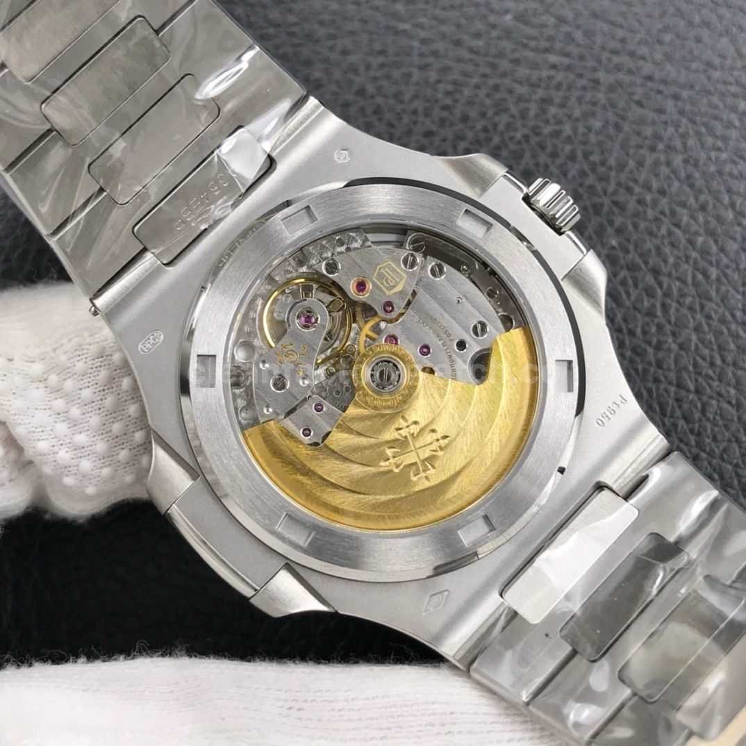 3K Factory Patek Philippe Nautilus 40th Anniversary Nautilus Platinum 40mm 5711 1P Blue Dial (2)