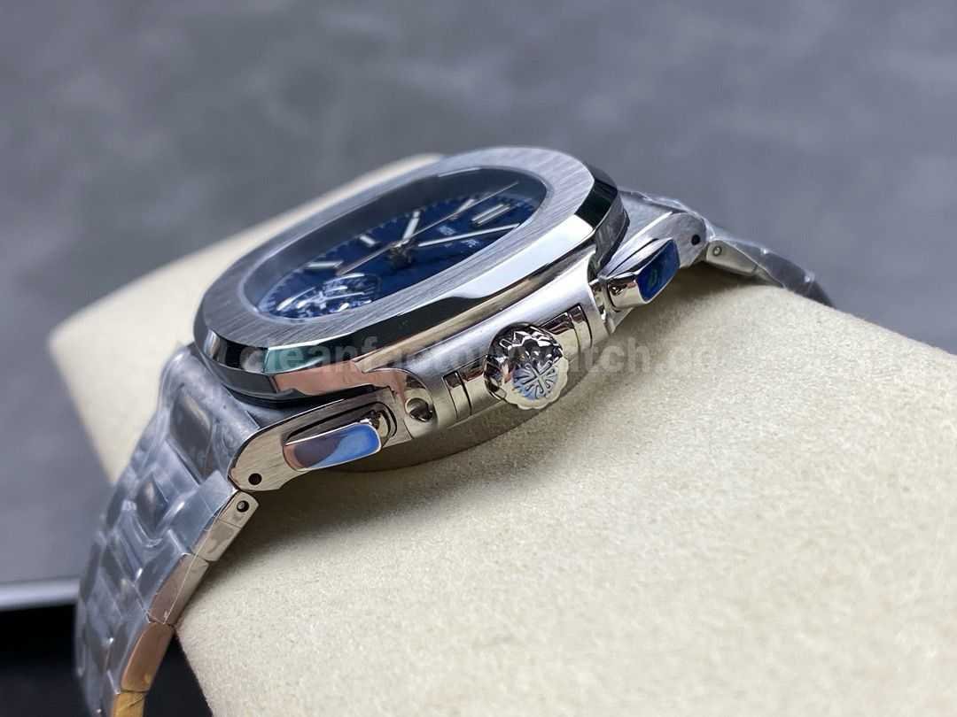 3K Factory Patek Philippe Nautilus 5976 1G Full Steel Blue Dial (4)