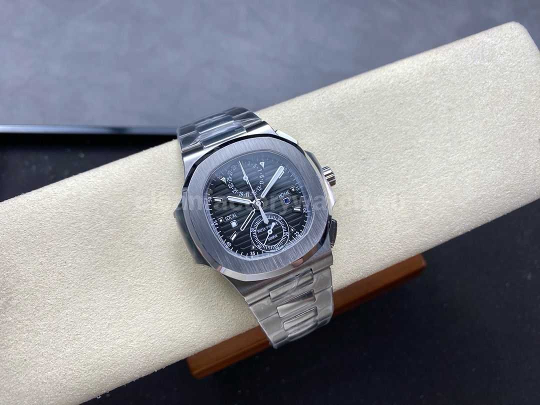 3K Factory Patek Philippe Nautilus 59901A 001 40.5mm Full Steel Black Dial (4)