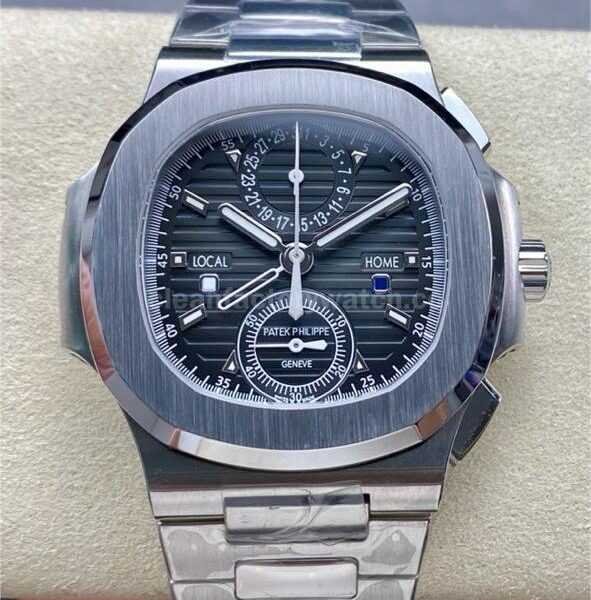 3K Factory Patek Philippe Nautilus 5990/1A-001 40.5mm Full Steel Black Dial