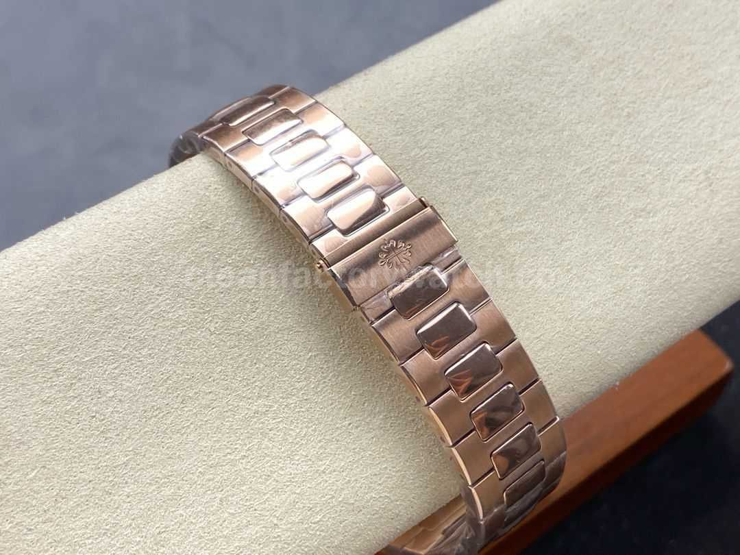 3K Factory Patek Philippe Nautilus 59901R 001 40.5mm Full Rose Gold Blue Dial (5)