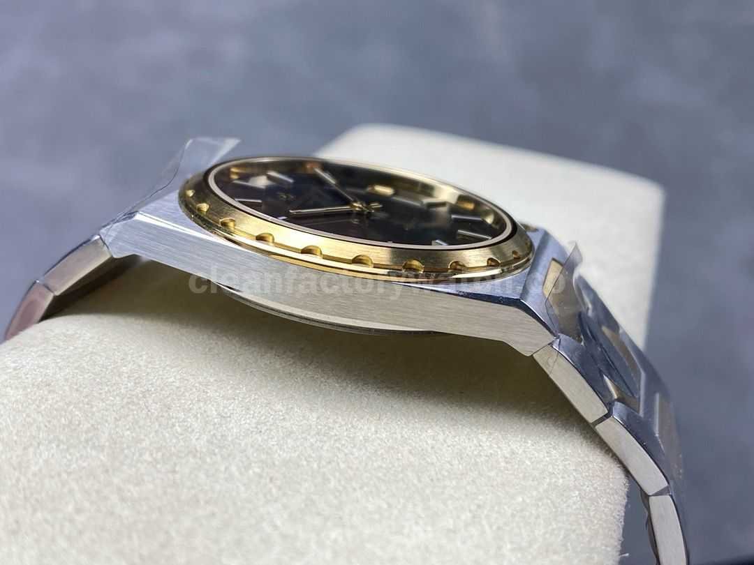 8+ Factory Vacheron Constantin Historiques 222 37mm Half Yellow Gold Grey Dial (8)