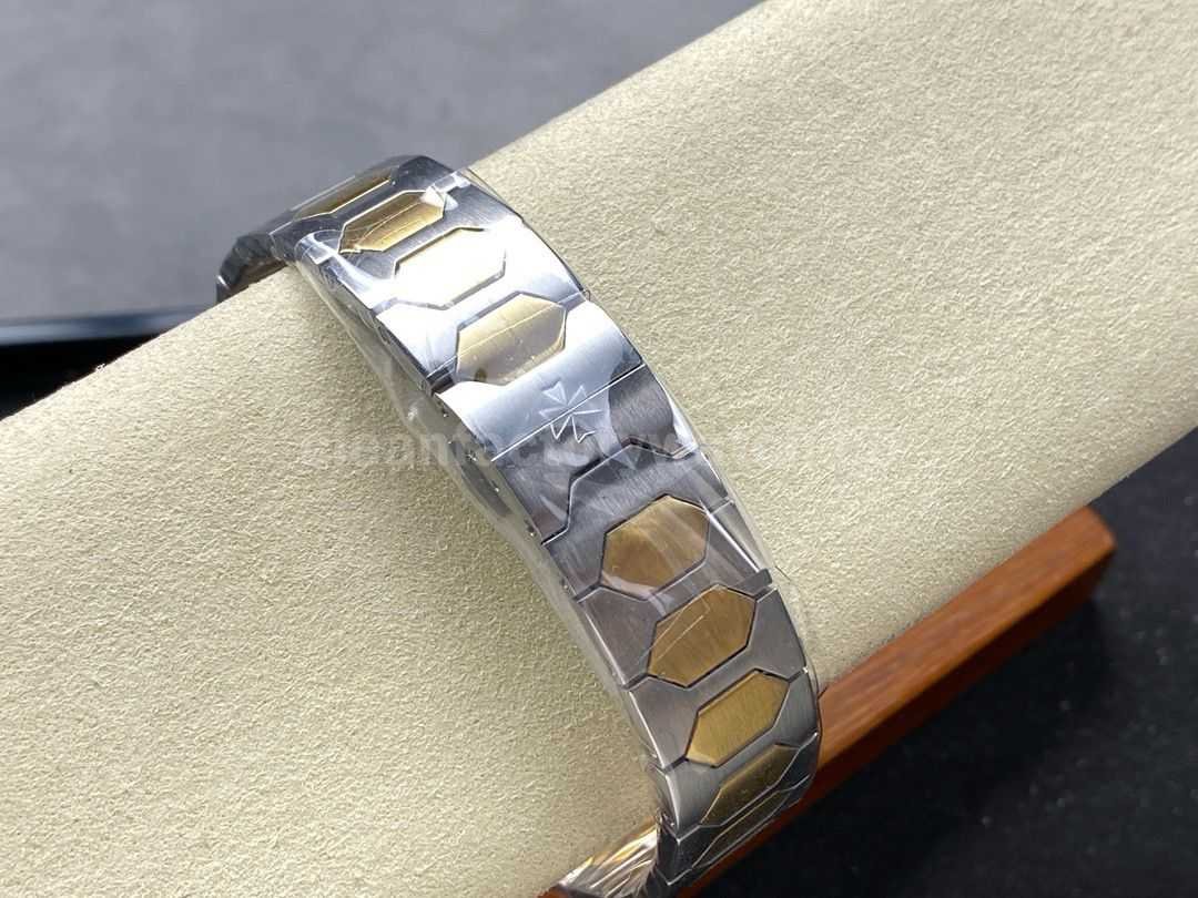 8+ Factory Vacheron Constantin Historiques 44018 37mm Half Yellow Gold Black Dial (6)