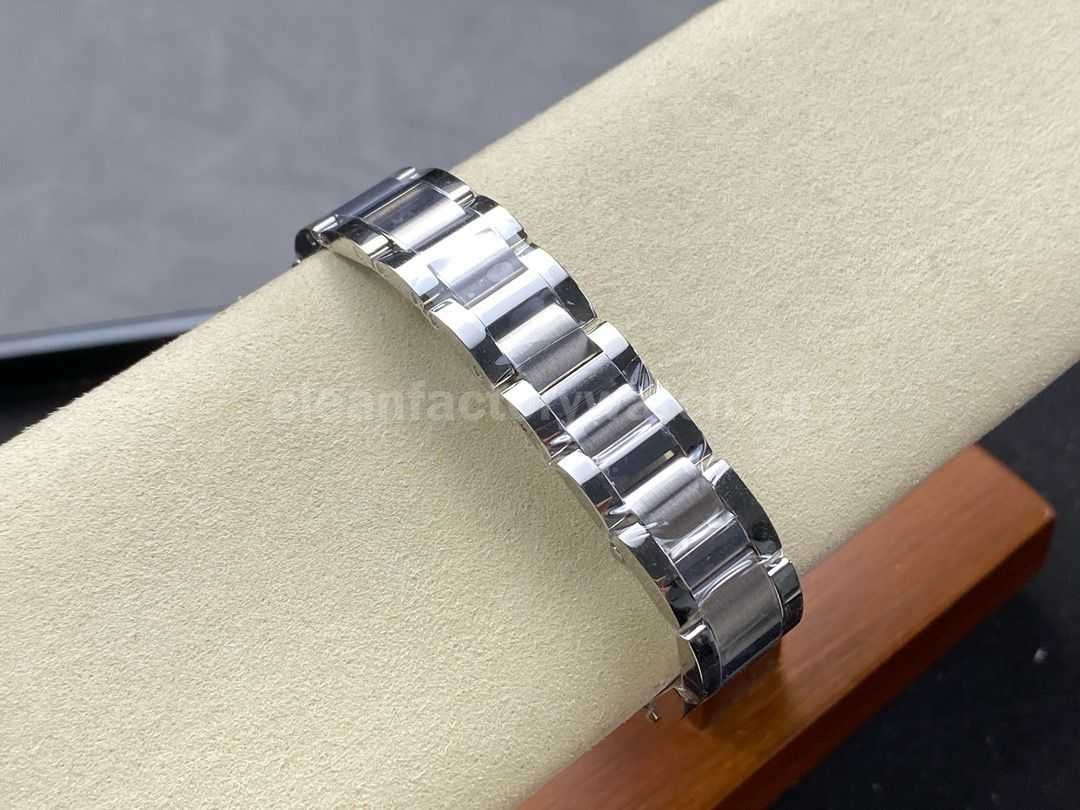AF Factory Cartier Ballon Bleu WE902073 28mm Full Steel Roman Numerals&Diamond Silver Dial (2)