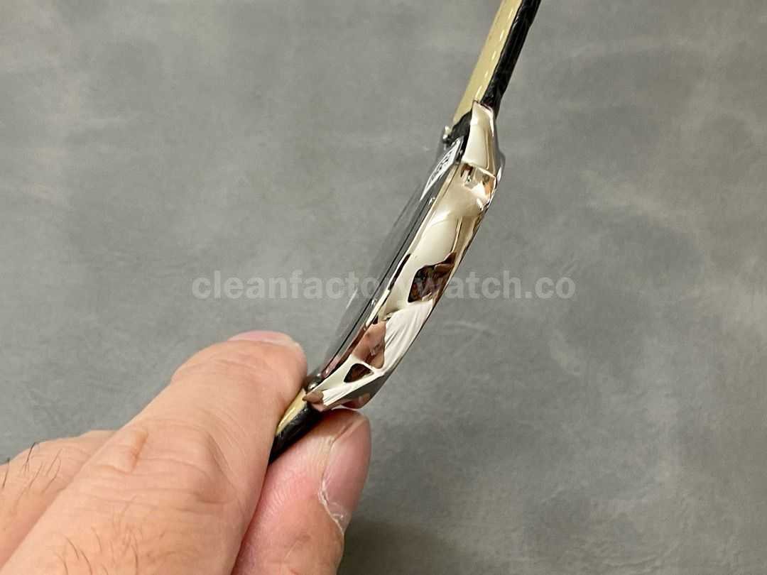 AF Factory Cartier Ronde Solo De Cartier W6701011 42mm Steel Leather Strap Roman Numerals S (4)