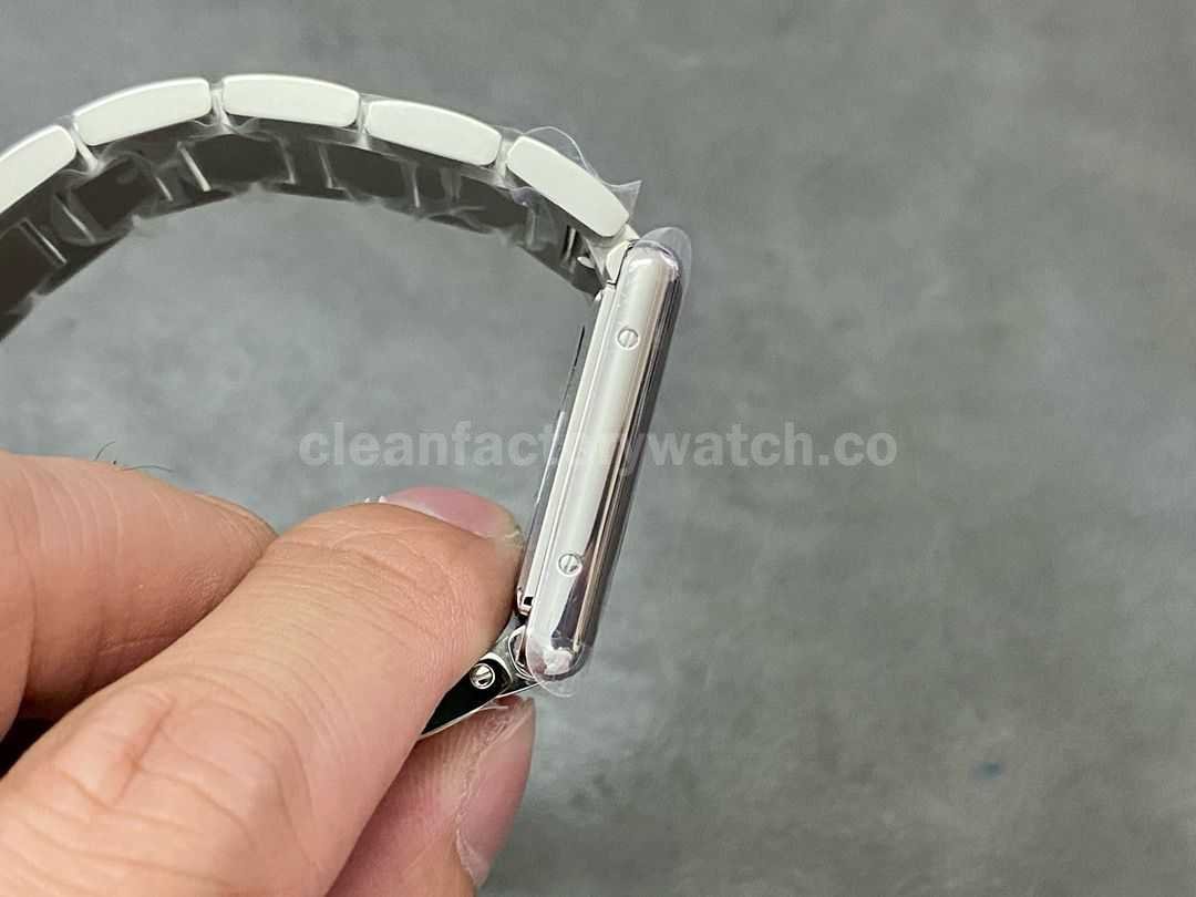AF Factory Cartier Tank WSTA0052 25.5mm Full Steel Roman Numerals White Dial (5)