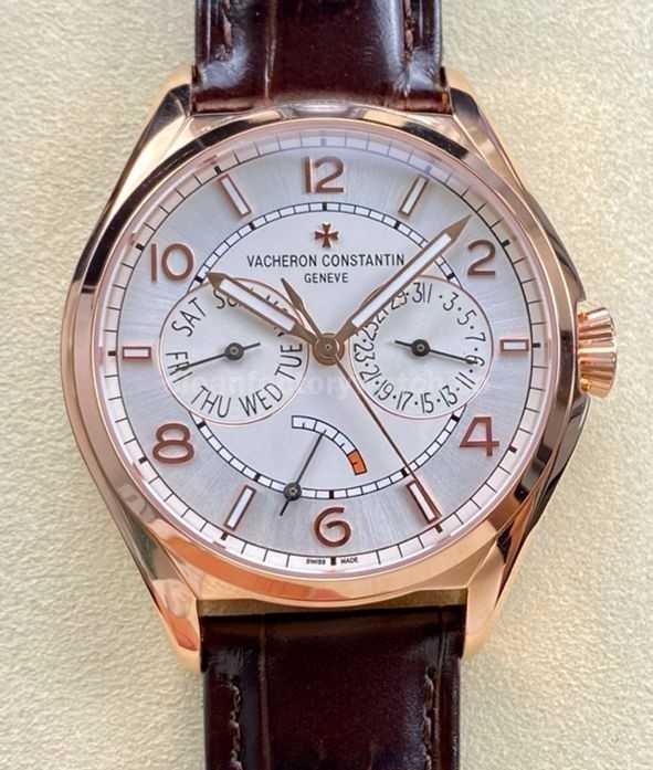 AI Factory Vacheron Constantin Fiftysix 4400E000R B436 40mm Rose Gold Leather Strap (6)