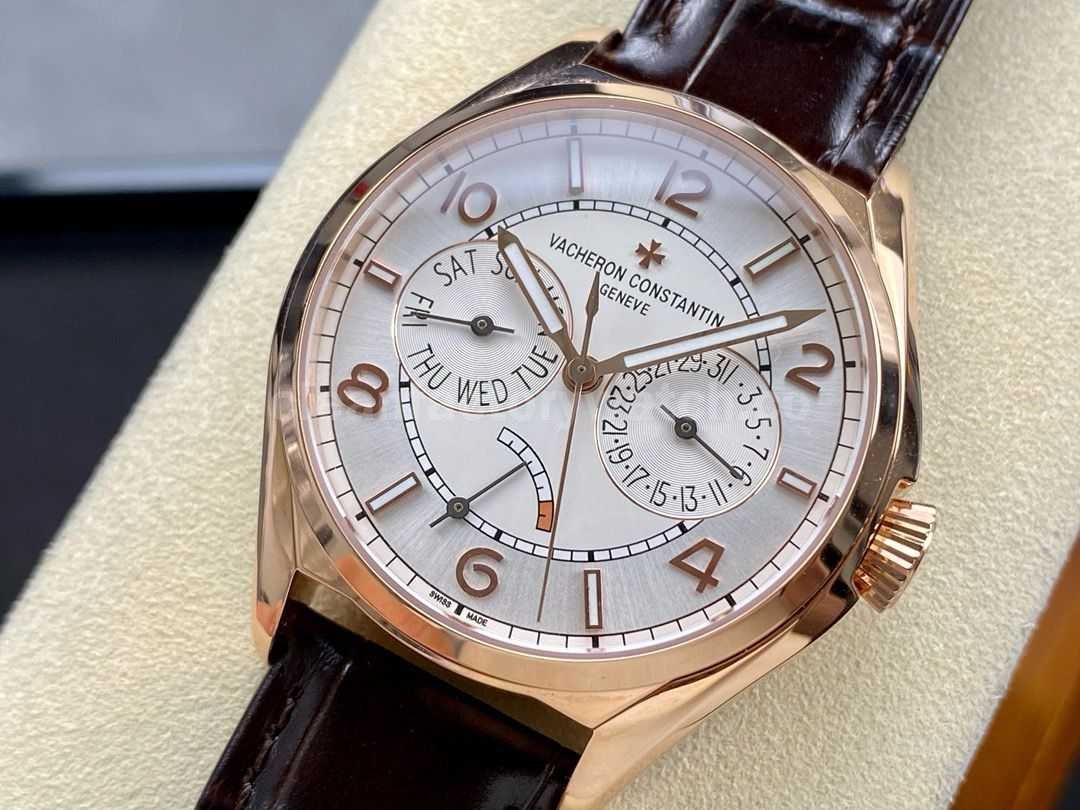 AI Factory Vacheron Constantin Fiftysix 4400E000R B436 40mm Rose Gold Leather Strap (9)