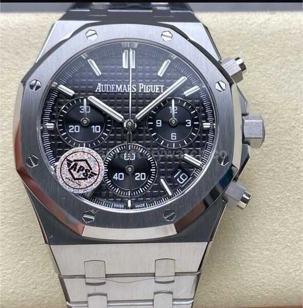 APS Factory Audemars Piguet Royal Oak Chronograph 26240ST.OO.1320ST.06 41mm Full Steel Black Dial