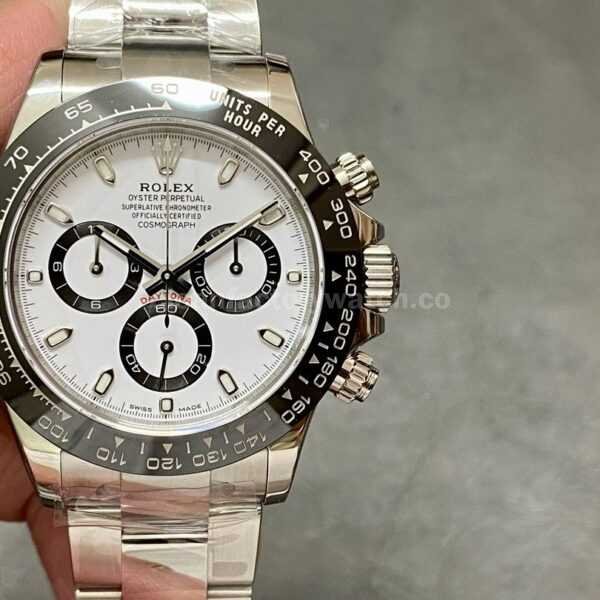 APS Factory Rolex White Panda Daytona 116500LN-0001 40mm Full Steel White Dial