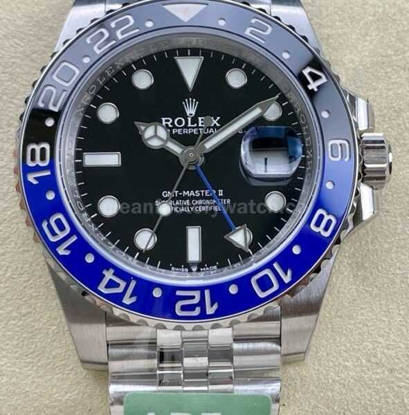 ARF Factory Batgirl Rolex GMT-Master II 126710BLNR-0002 40mm Full 904L Black Dial Jubilee