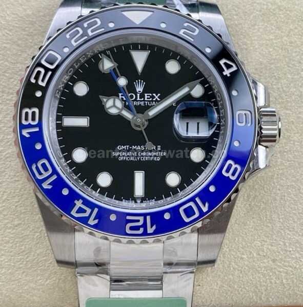 ARF Factory Batman Rolex GMT-Master II 126710BLNR-0003 40mm Full 904L Black Dial