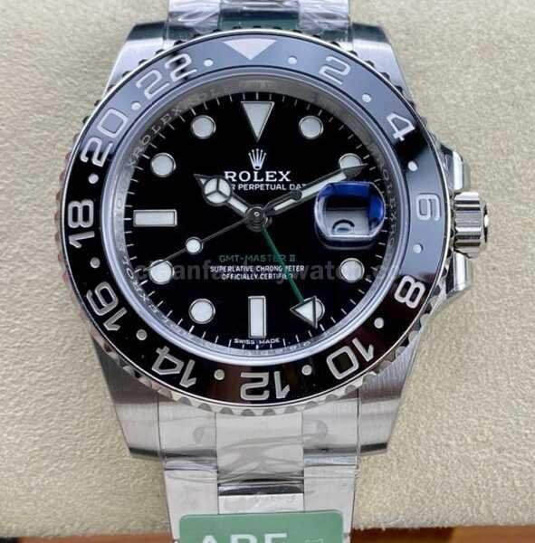 ARF Factory Rolex GMT-Master II 116710LN 40mm Full 904L Black Dial