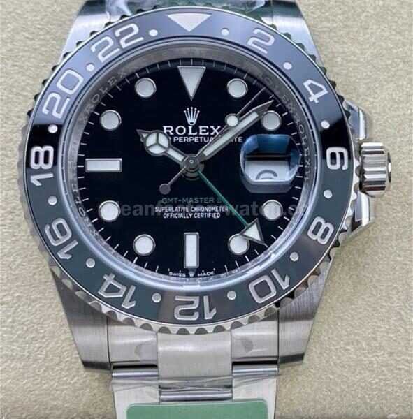 ARF Factory Rolex GMT-Master II 126710GRNR-0004 40mm Full 904L Black Dial