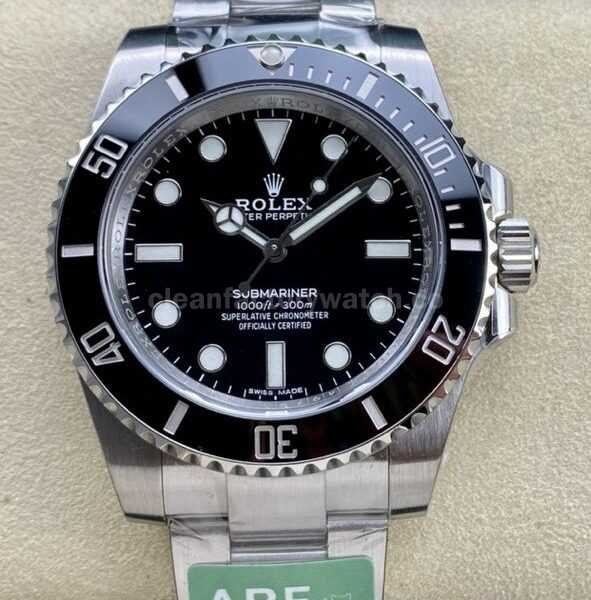 ARF Factory Rolex Submariner No Date 114060 40mm Full 904L Black Dial