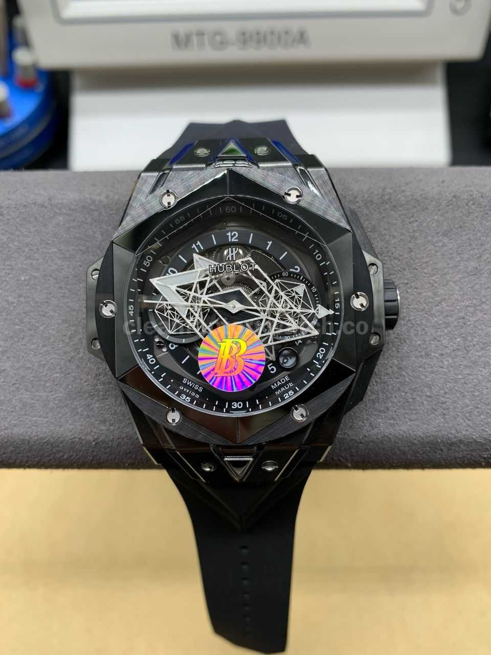 BBF Factory Hublot Big Bang Sang Bleu II 45mm 418.CX.1114.RX.MXM20 Black