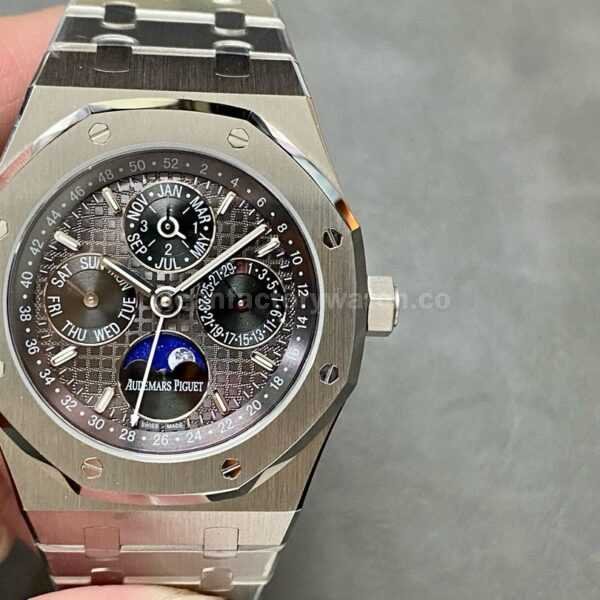 BBR Factory Audemars Piguet Royal Oak Perpetual Calendar 26607BC.OO.1220BC.02 41mm Full Steel Grey Dial