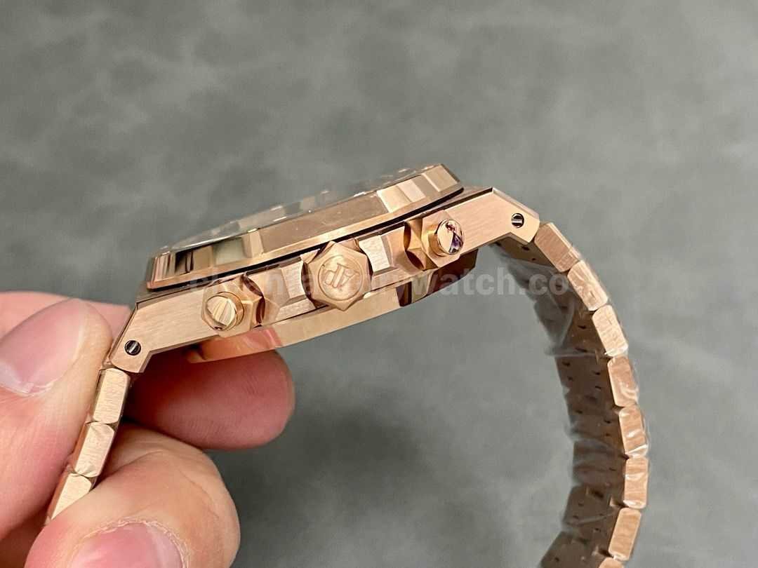 BF Factory Audemars Piguet Royal Oak Chronograph 26239OR.OO.1220OR.01 41mm Full Rose Gold B (1)