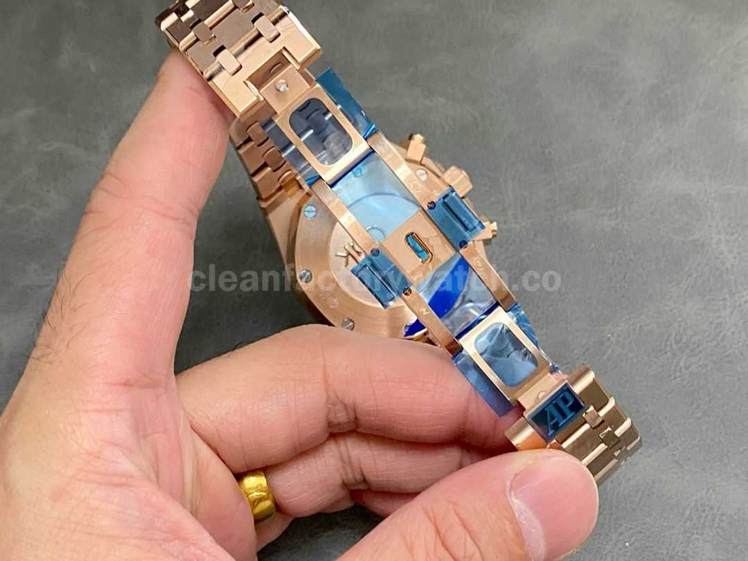 BF Factory Audemars Piguet Royal Oak Chronograph 26239OR.OO.1220OR.01 41mm Full Rose Gold