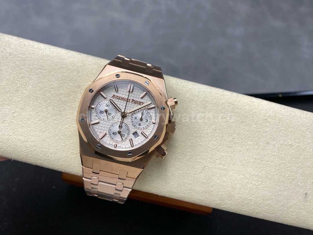 BF Factory Audemars Piguet Royal Oak Chronograph 26240OR.OO.1320OR.03 41mm Full Rose Gol (6)