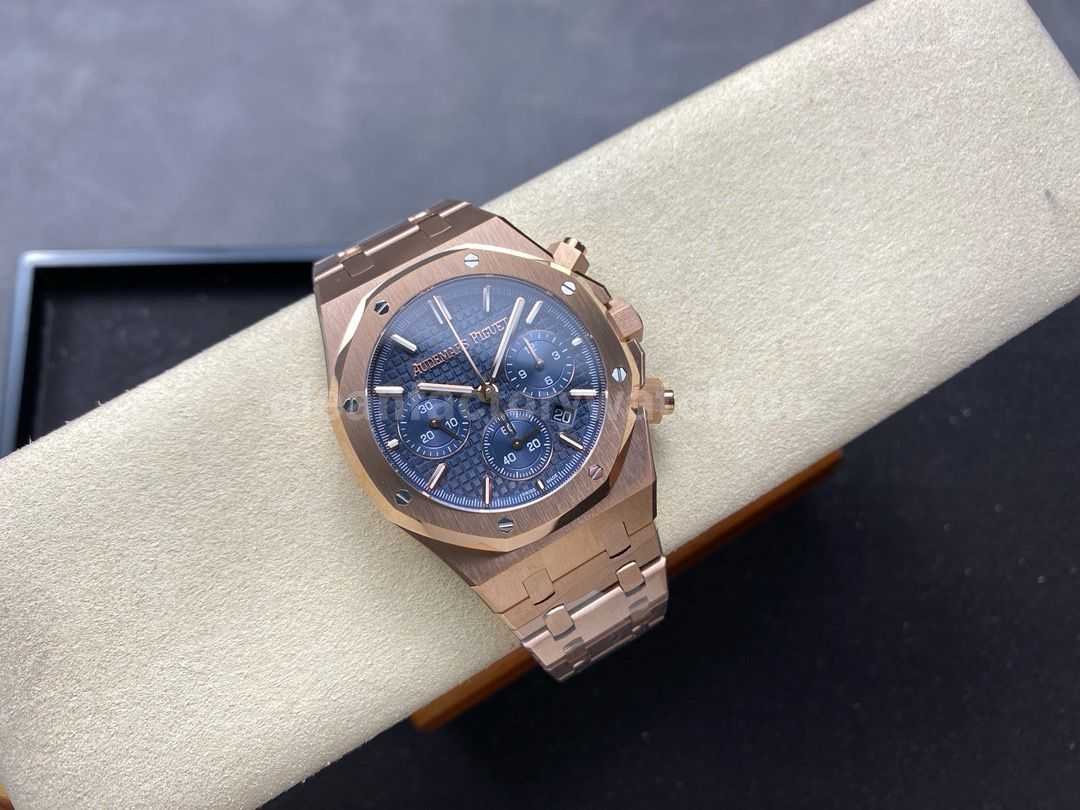 BF Factory Audemars Piguet Royal Oak Chronograph 26240OR.OO.1320OR.05 41mm Full Rose Gold