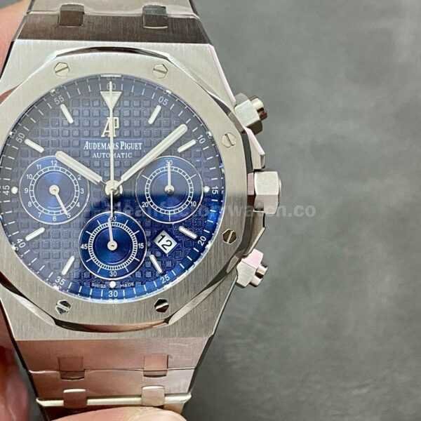 BF Factory Audemars Piguet Royal Oak Chronograph 26320ST.00.1220ST.03 41mm Full Steel Blue Dial