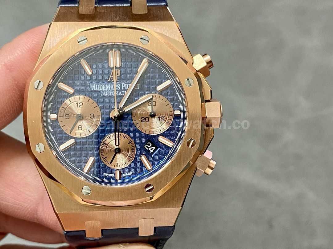 BF Factory Audemars Piguet Royal Oak Chronograph 26331OR.OO.D315CR.01 41mm Rose Go (1)