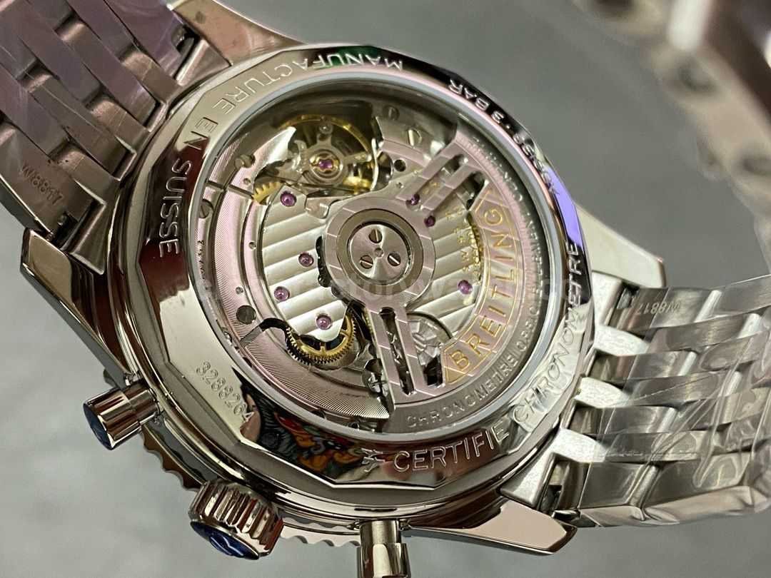 BLS Factory Breitling Navitimer B01 Chronograph AB0138241C1A1 42mm Ful (3)