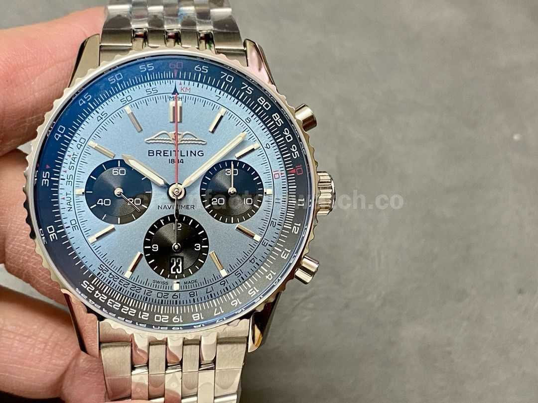 BLS Factory Breitling Navitimer B01 Chronograph AB0138241C1A1 42mm Full (1)