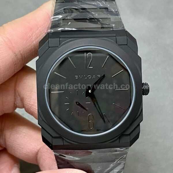 BV Factory Bvlgari Octo Finissimo 103077 40mm Full Ceramic Black Dial