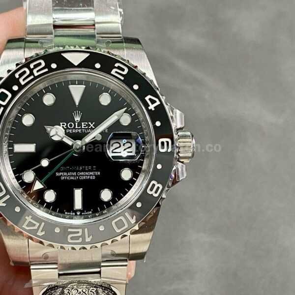 Clean Factory Rolex GMT-Master II 126710GRNR-0004 40mm Full 904L Black Dial
