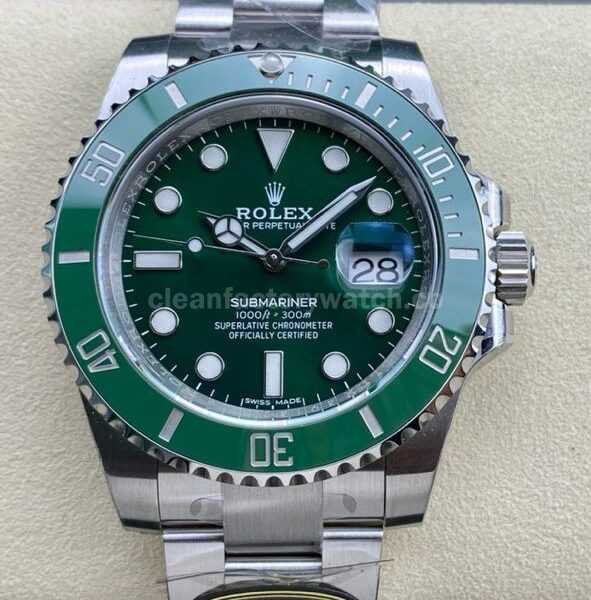 Clean Factory Rolex Hulk Submeriner Date 116610LV 40mm Full 904L Green Dial