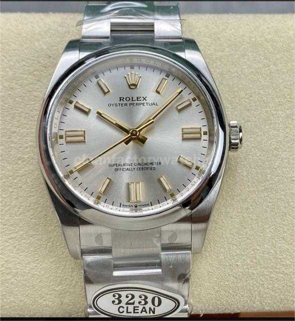 Clean Factory Rolex Oyster Perpetual 126000 0001 (5)