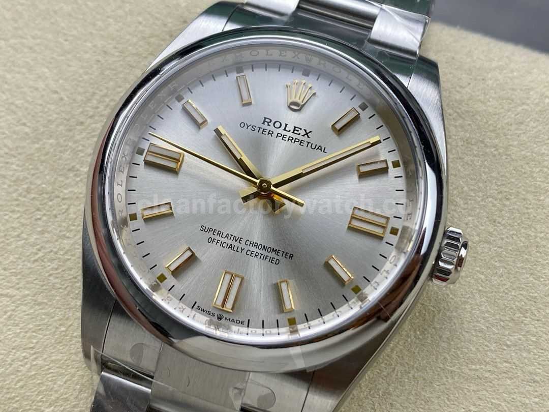 Clean Factory Rolex Oyster Perpetual 126000 0001 (7)