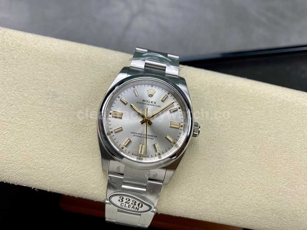 Clean Factory Rolex Oyster Perpetual 126000 0001 (9)