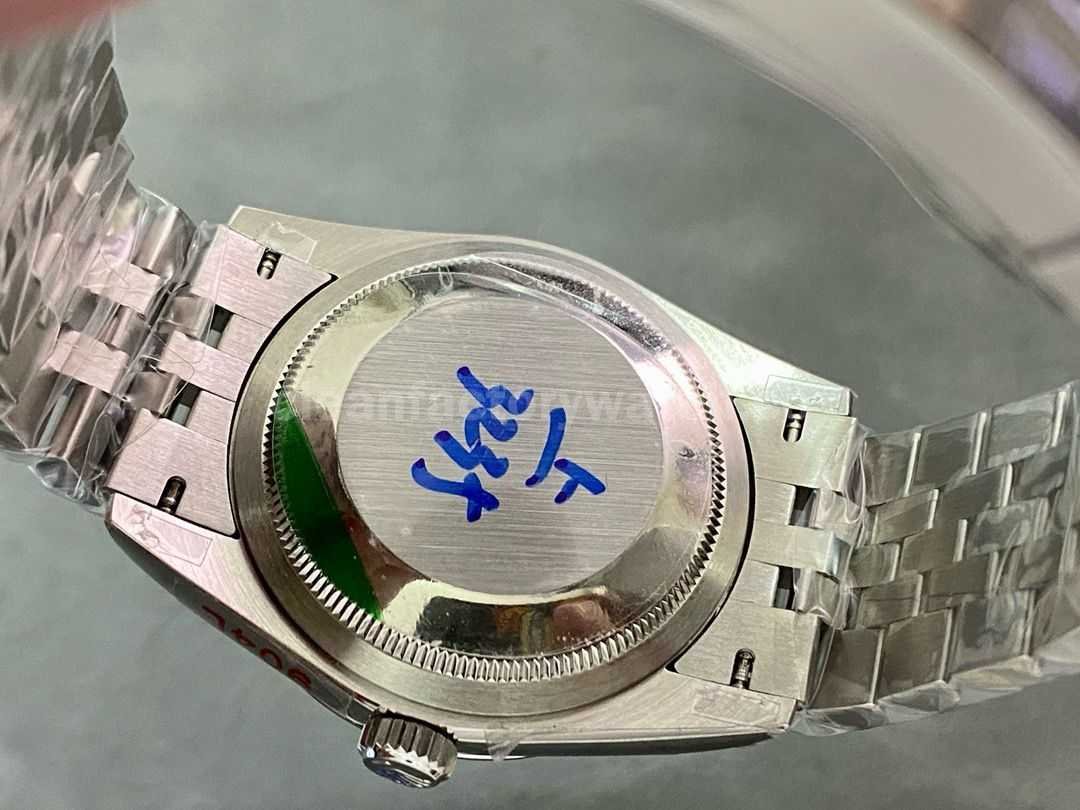 GM Factory Rolex Datejust 126234 0057 36mm Full 904L Diamond Fluted Motif Blue Dial Jubilee (2)