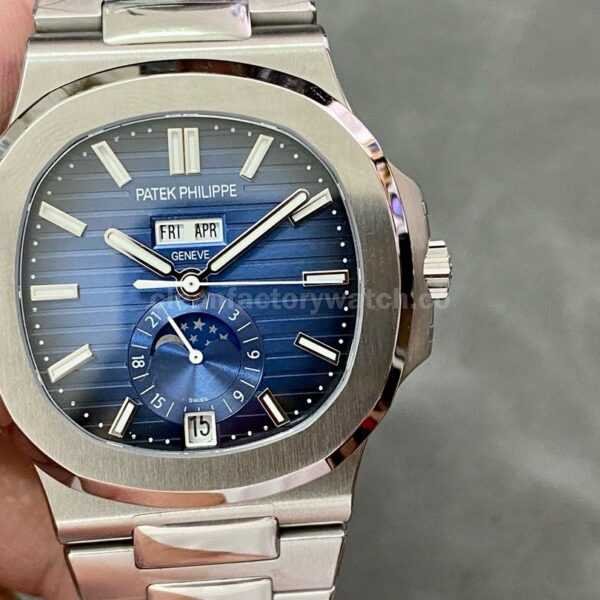 GR Factory Patek Philippe Nautilus 5726 Full Steel Blue Dial