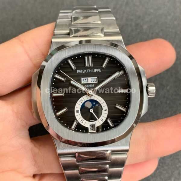 GR Factory Patek Philippe Nautilus 5726 Full Steel Grey Dial