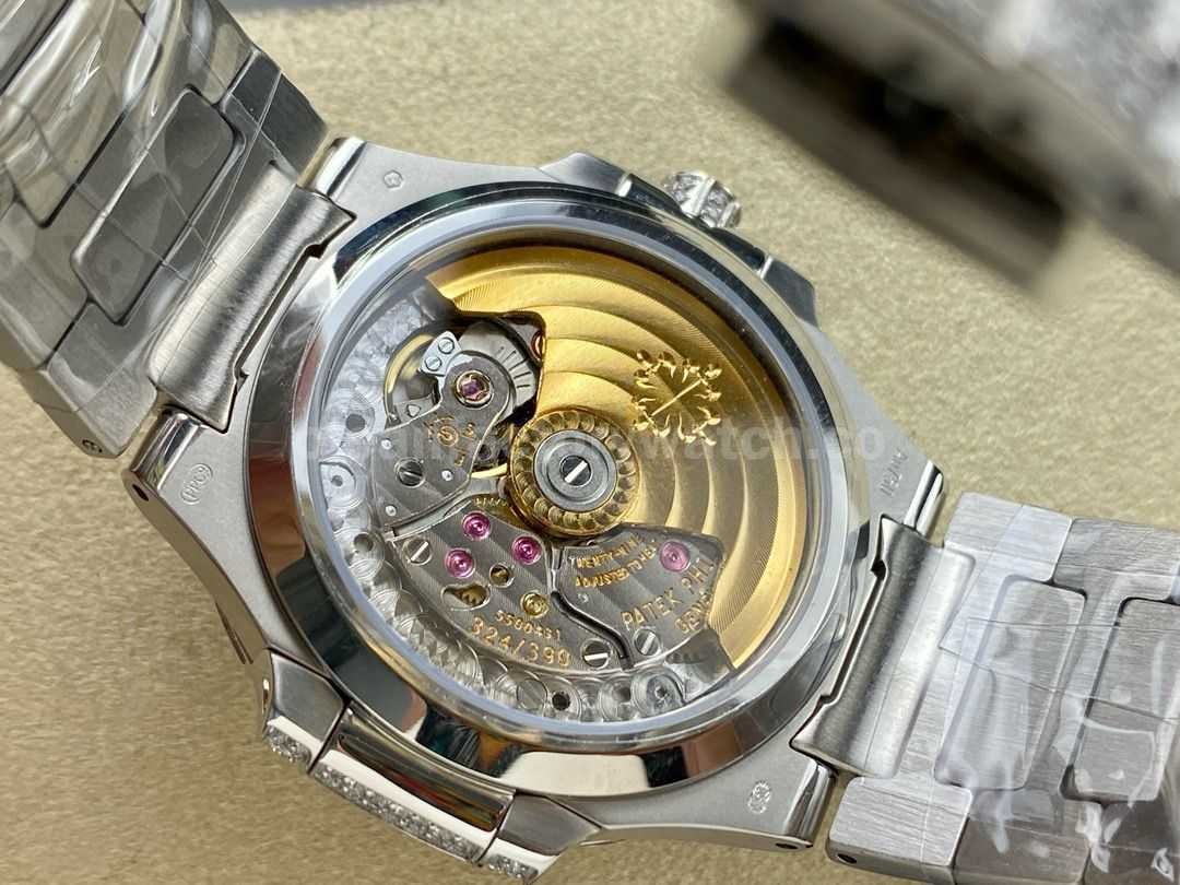 GR Factory Patek Philippe Nautilus 71181453G 001 Full Red Jewelry White Gold Jewelry Dial (3)