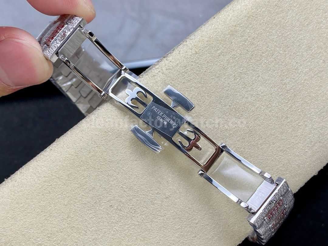 GR Factory Patek Philippe Nautilus 71181453G 001 Full Red Jewelry White Gold Jewelry Dial (5)