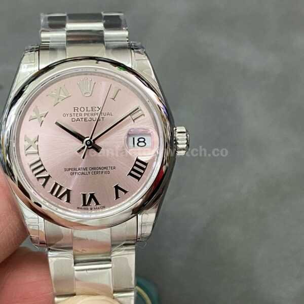 GS Factory Rolex Datejust 278240-0013 31mm Full 904L Roman Number Pink Dial