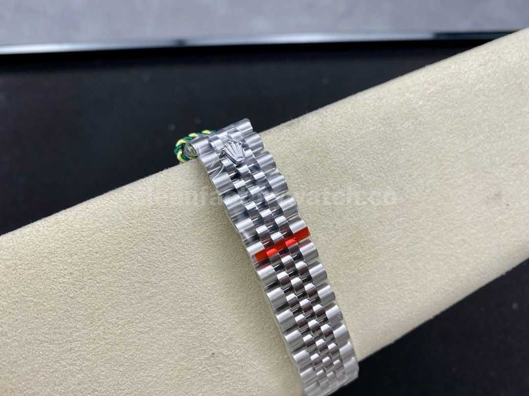 GS Factory Rolex Datejust 278274 0020 31MM Full 904L Roman Number Pink Dial Jubilee (6)