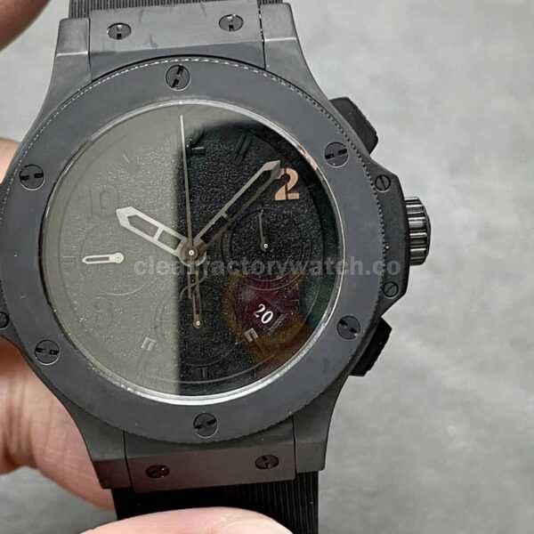 HB Factory Hublot Big Bang 301.CX.134.RX 44mm Ceramic Black Rubber Strap Black Dial