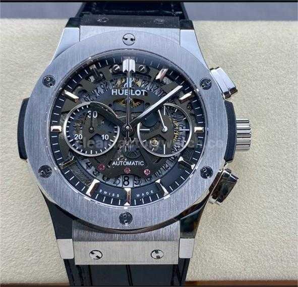 HB Factory Hublot Classic Fusion Aerofusion 525.NX.0170.RX 45mm Steel Rubber Strap Skelet (1)