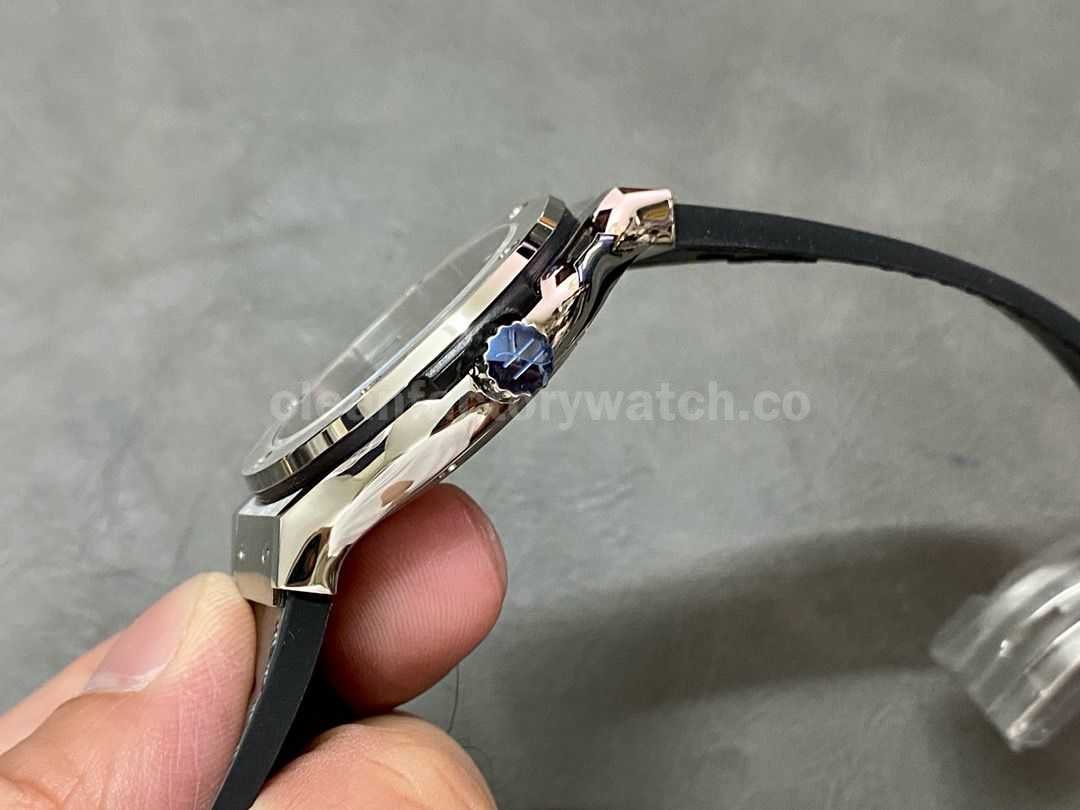 HB Factory Hublot Classic Fusion Racing Grey 565.NX.7071.LR 38mm Leather Strap Grey Dial ( (4)