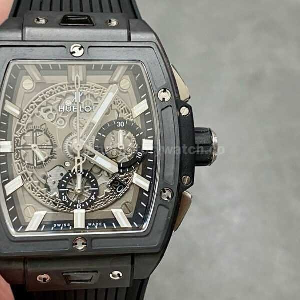 HUB Factory Hublot Spirit Of Big Bang Limited Edition 642.CI.0170.RX 42mm Ceramic Rubber Strap Skeletonized Dial