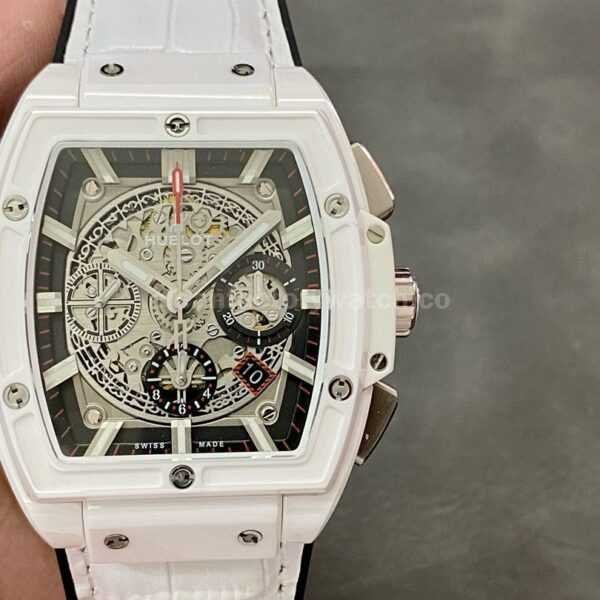 HUB Factory Hublot Spirit Of Big Bang Limited Edition 642.HX.0170.RX 42mm Ceramic Rubber Strap Skeletonized Dial