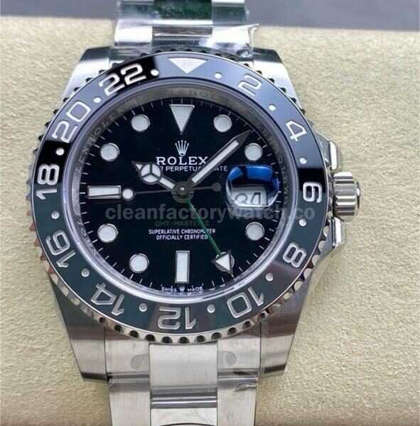 IPK Factory Rolex GMT-Master II 126710GRNR-0004 Full 904L Black Dial