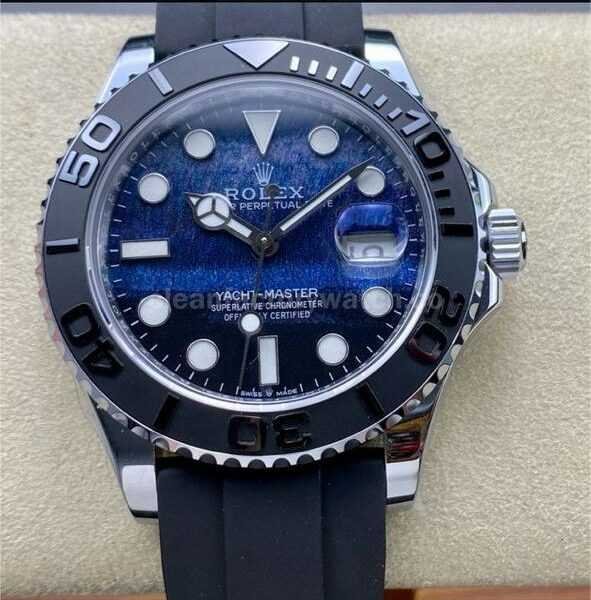 IPK Factory Rolex Yacht-Master 226659-0004 42mm Platinum Rubber Strap Falcon’s Eye Dial